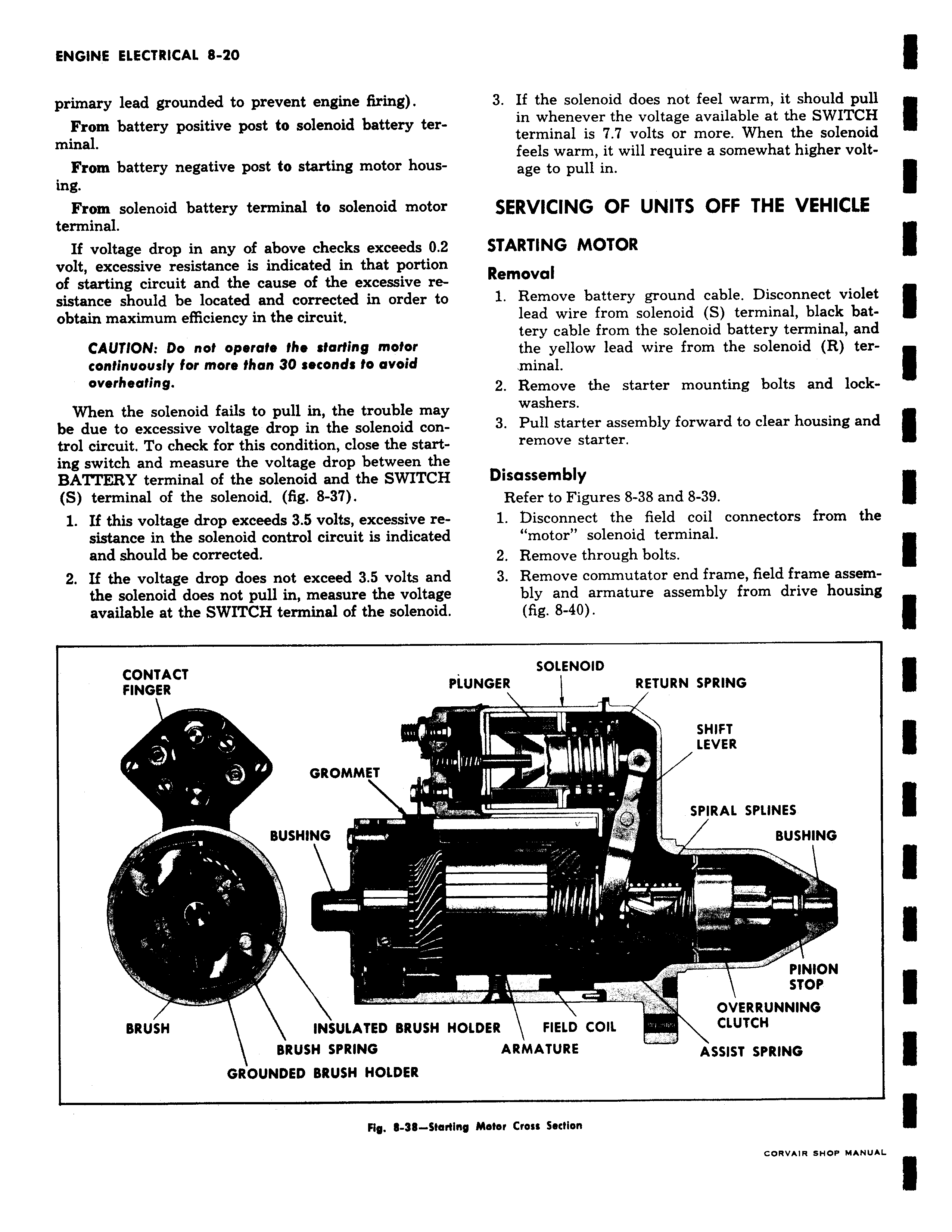 Corvair Shop Manual January 1961