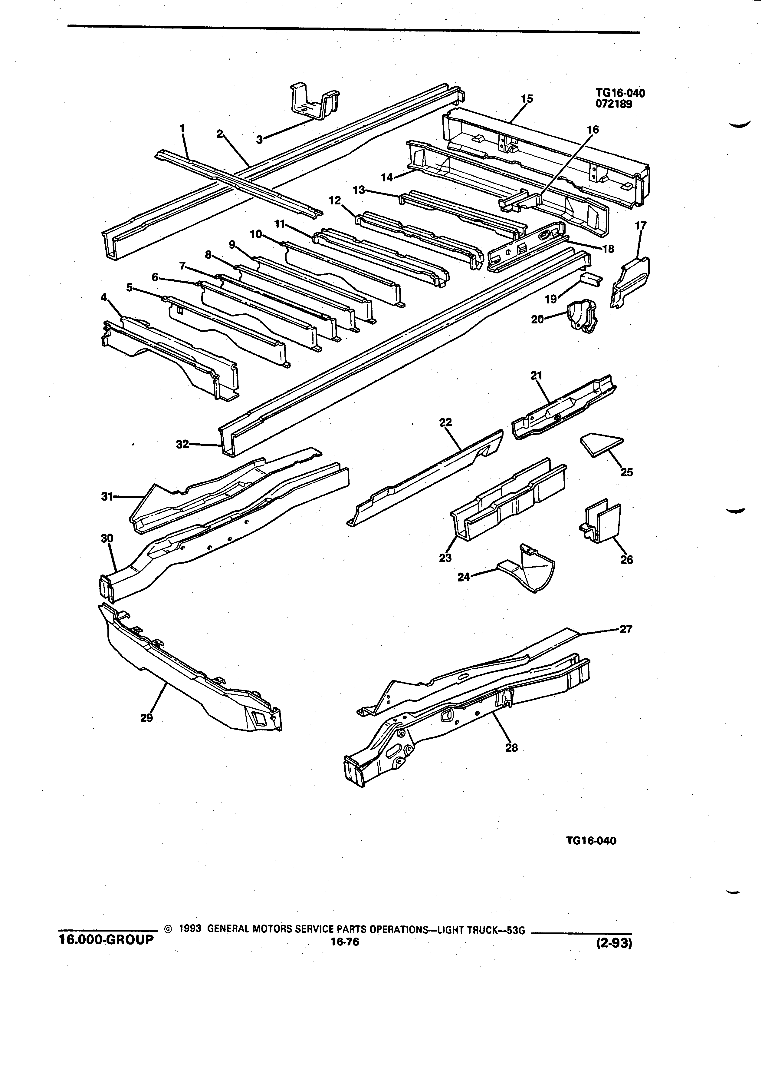 Parts and Accessory Catalog 53G February 1993