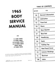 Previous Page - Body Service Manual August 1964