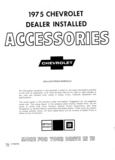 Next Page - Dealer Accessory Catalog January 1974