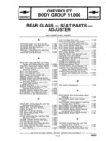 Previous Page - Chassis and Body Parts Catalog P&A 11 April 1977