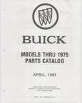 Previous Page - Buick Models Thru 1975 April 1983